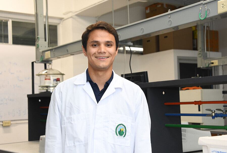 Solo el 3% de las personas que han tenido esta beca son latinoamericanos. Luis Castillo Henríquez es uno de ellos.
Fotografía: UCR