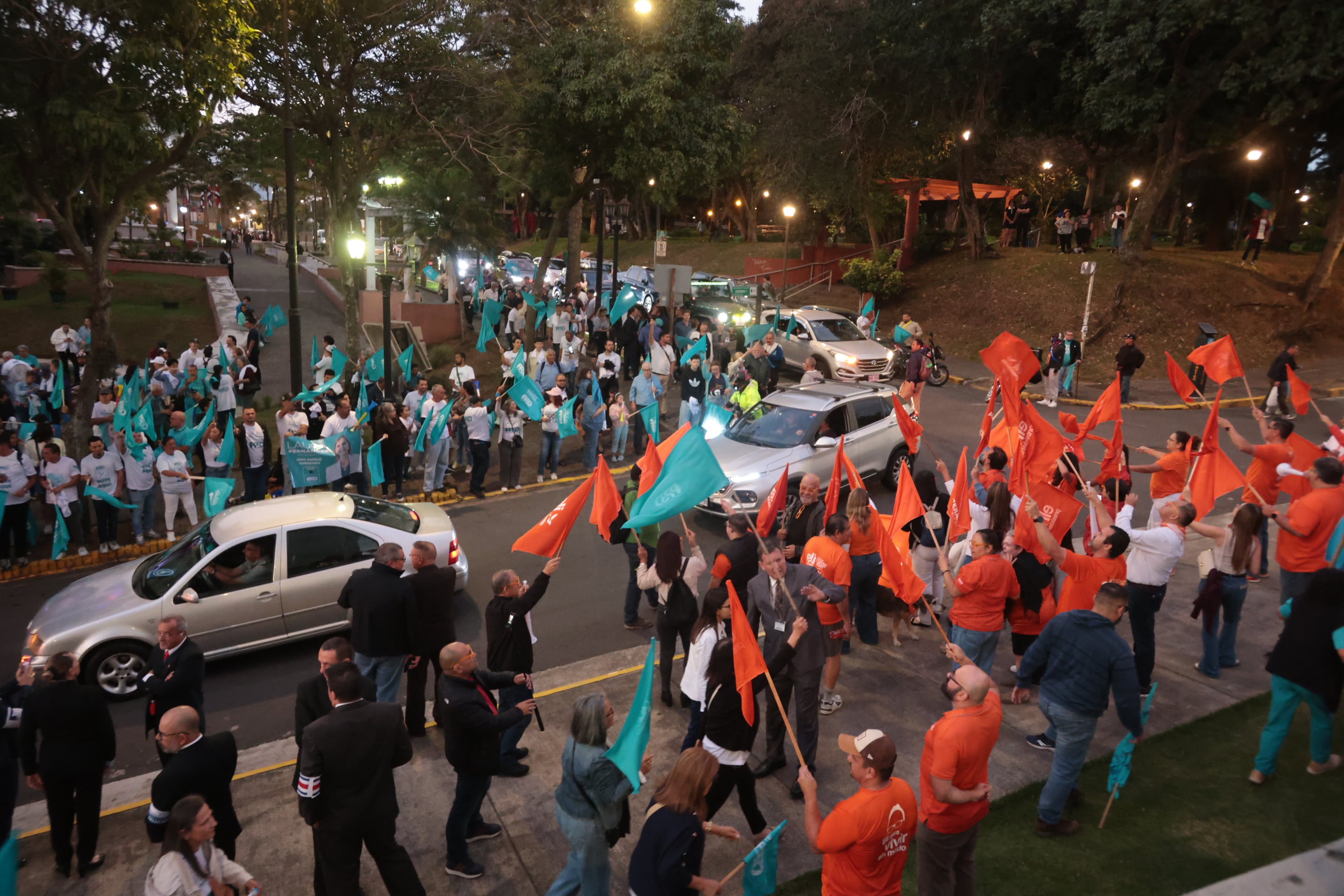 11/01/2026/ ambiente y llegada de candidatos al Tribunal Supremo de Elecciones para la presentación oficial de candidaturas / Foto John Durán