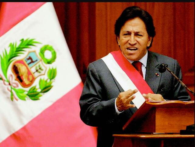 El depósito de $6,5 millones ligado al expresidente peruano Alejandro Toledo se encuentra congelado, a solitud de las autoridades judiciales de Perú, en el banco privado Scotiabank.