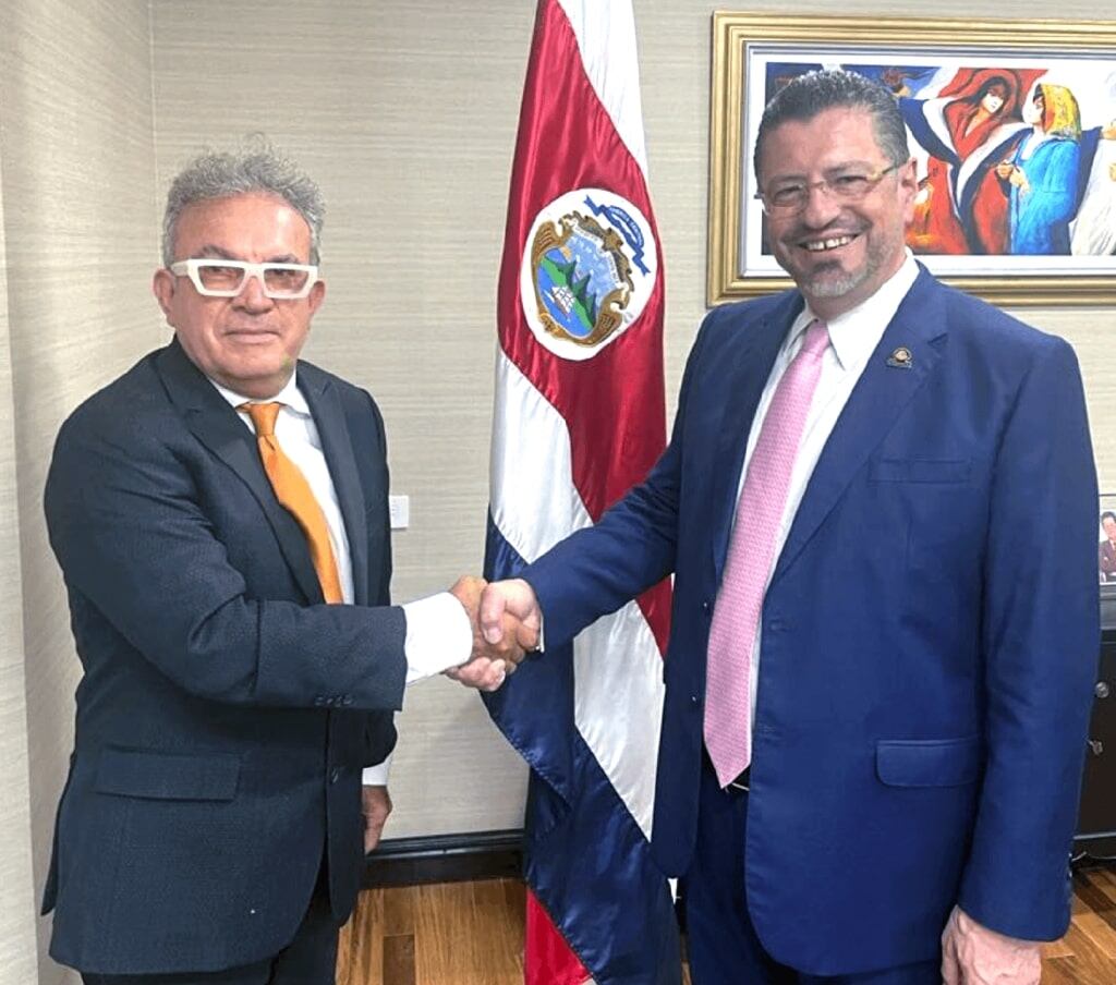 Geovanni Vásquez, dueño de Publiex, ha sido señalado por su cercanía al gobierno de Rodrigo Chaves. Foto: Fundación Geovanni Vásquez.