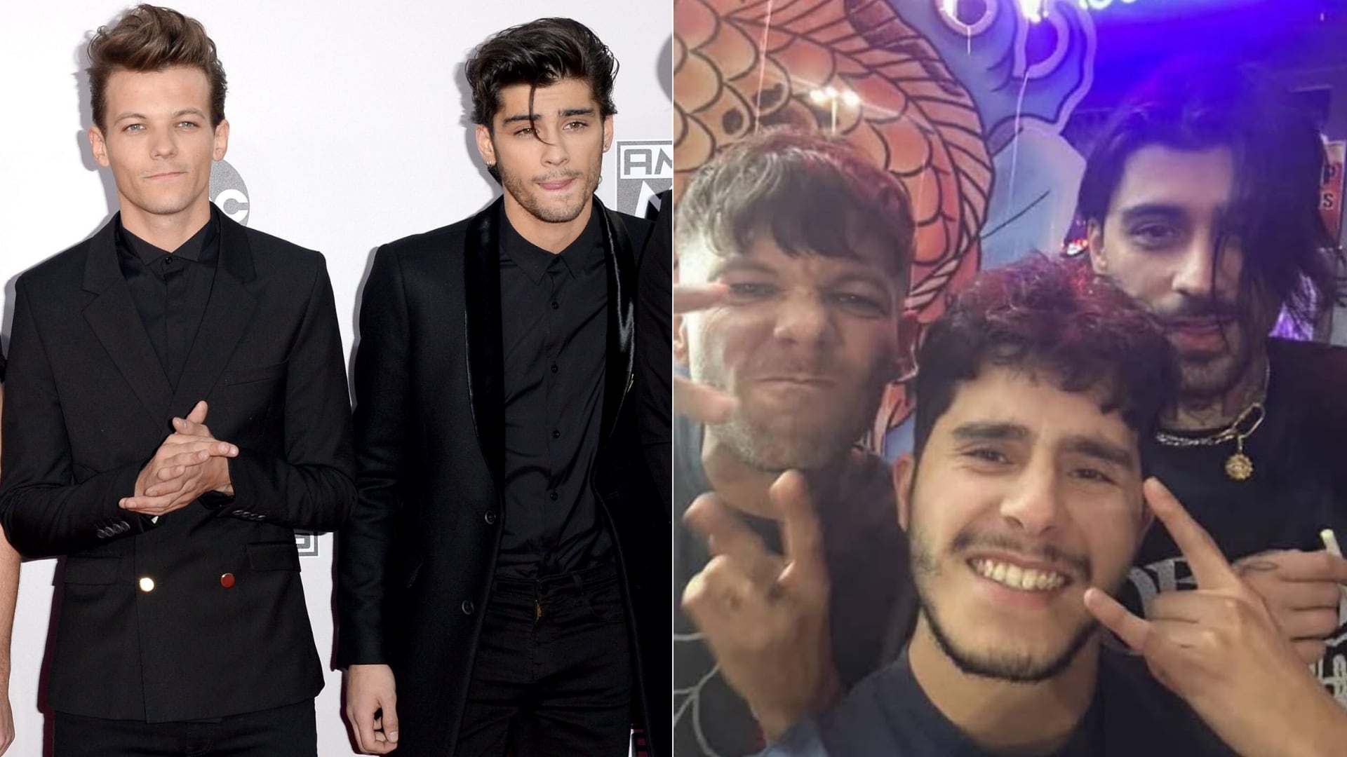Zayn y Louis fueron fotografiados juntos por primera vez en 10 años, lo que marca un hito tras una larga enemistad entre los ex One Direction.