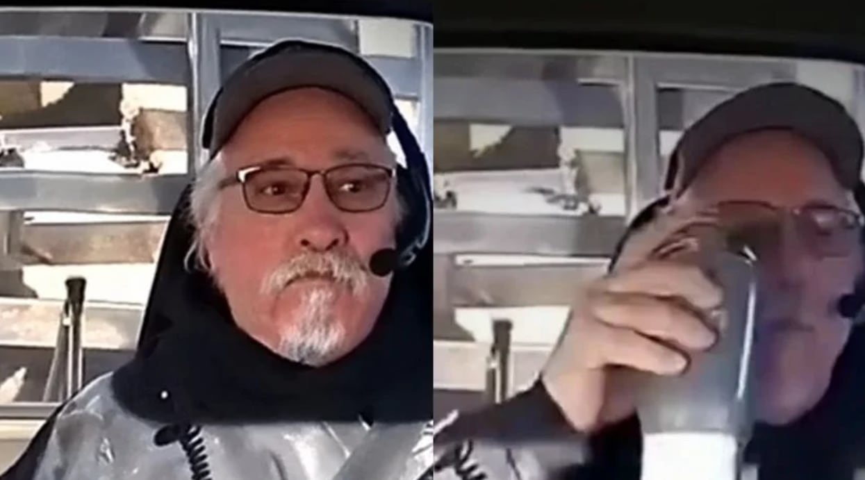 Chofer se desmayó