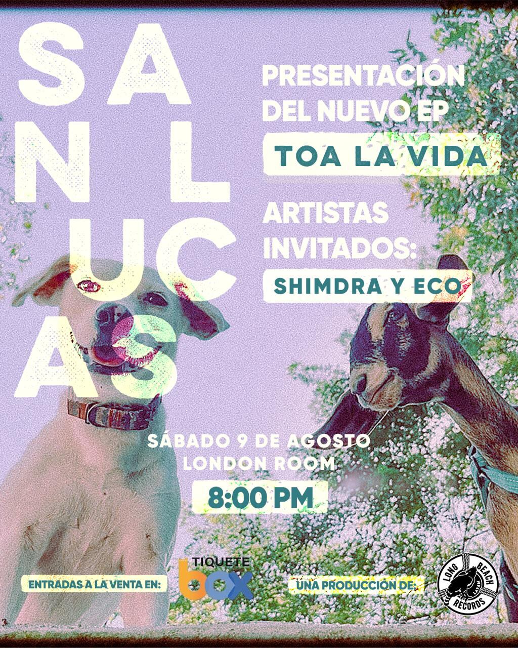 El EP "Toa la vida" marca el regreso de la banda San Lucas tras más de una década sin nuevo material.