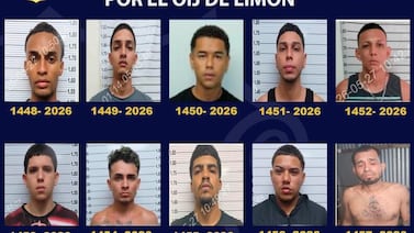 ¿Los ha visto? OIJ publica 19 fotos de los hombres más buscados por presuntos delitos en Limón
