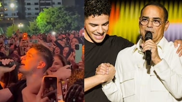 ¿Quién es el joven que cantó con Gilberto Santa Rosa en su concierto en La Sabana?