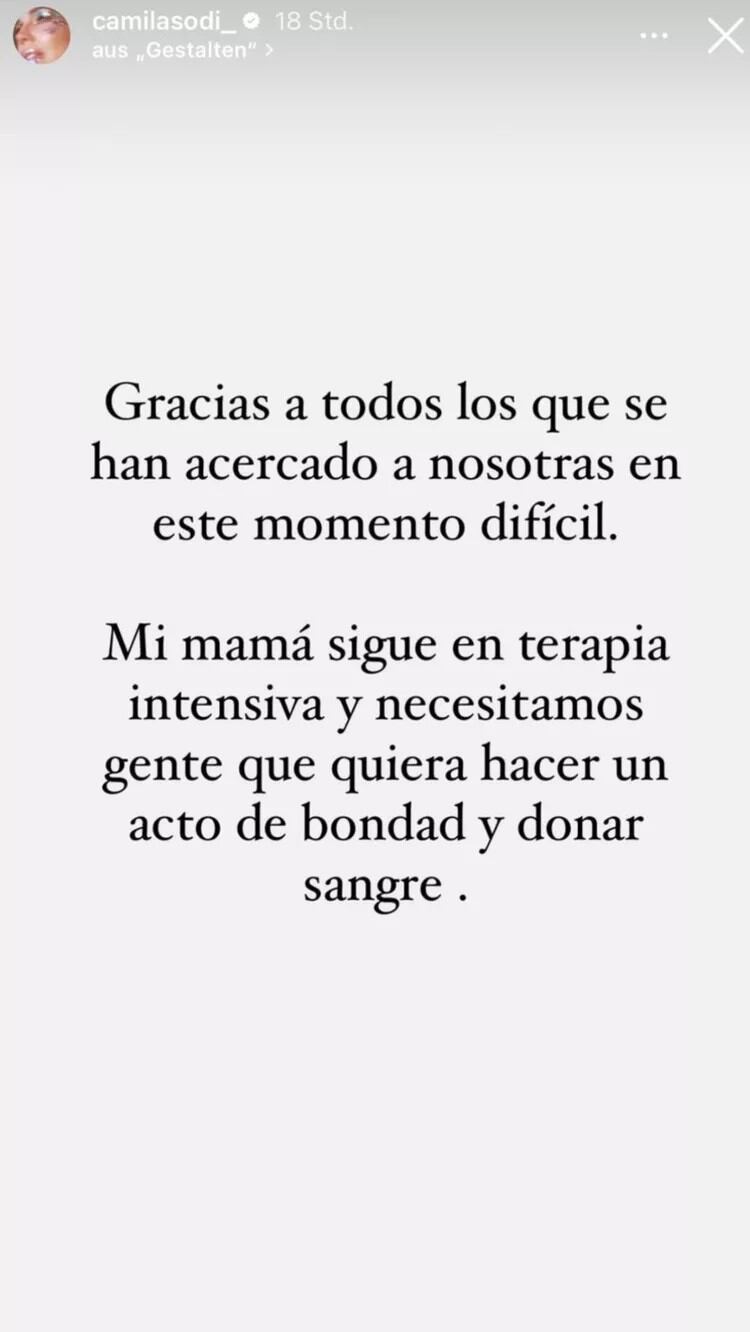 Camila, la hija de Ernestina Sodi