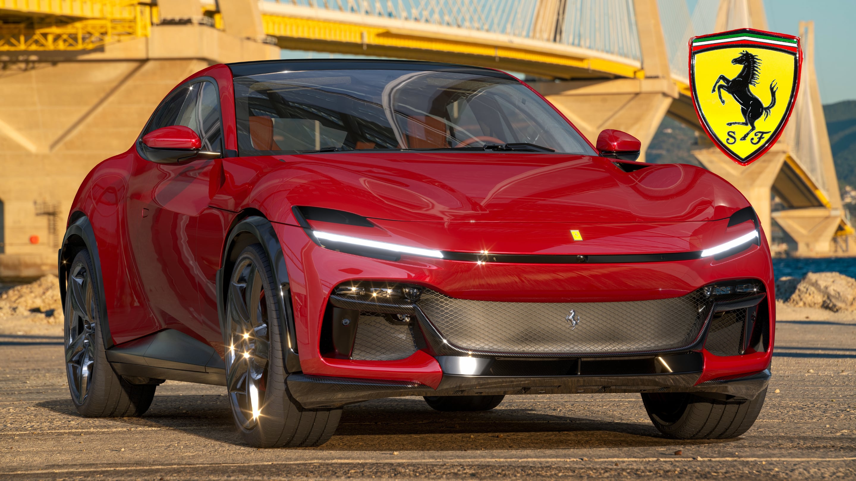 Ferrari Purosangue 2025. Foto con fines ilustrativos. Cientos de costarricenses aprovechan portillo de Hacienda para importar carros con menos impuestos.