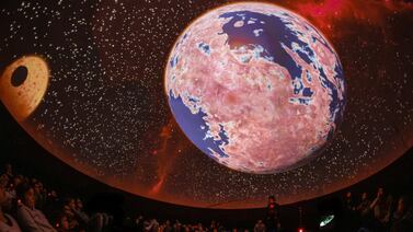 Viaje por el espacio a 40 años luz de la Tierra con este espectáculo inmersivo