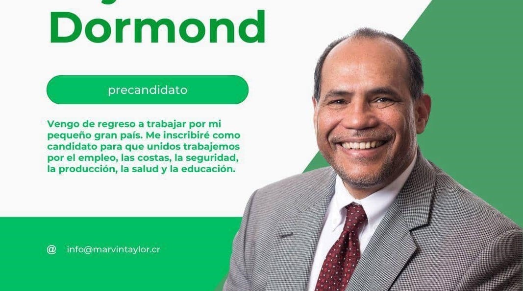 Marvin Taylor Dormond precandidato del PLN