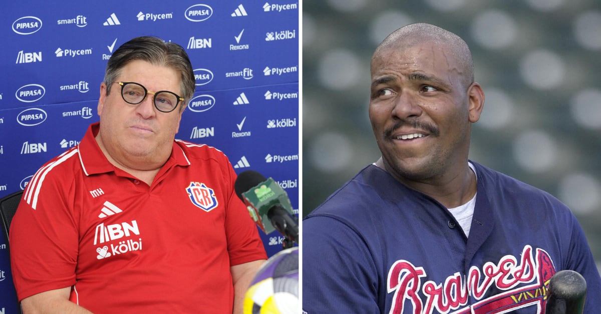 Miguel 'Piojo' Herrera, entrenador de fútbol, y Bobby Bonilla, exjugador de Grandes Ligas.