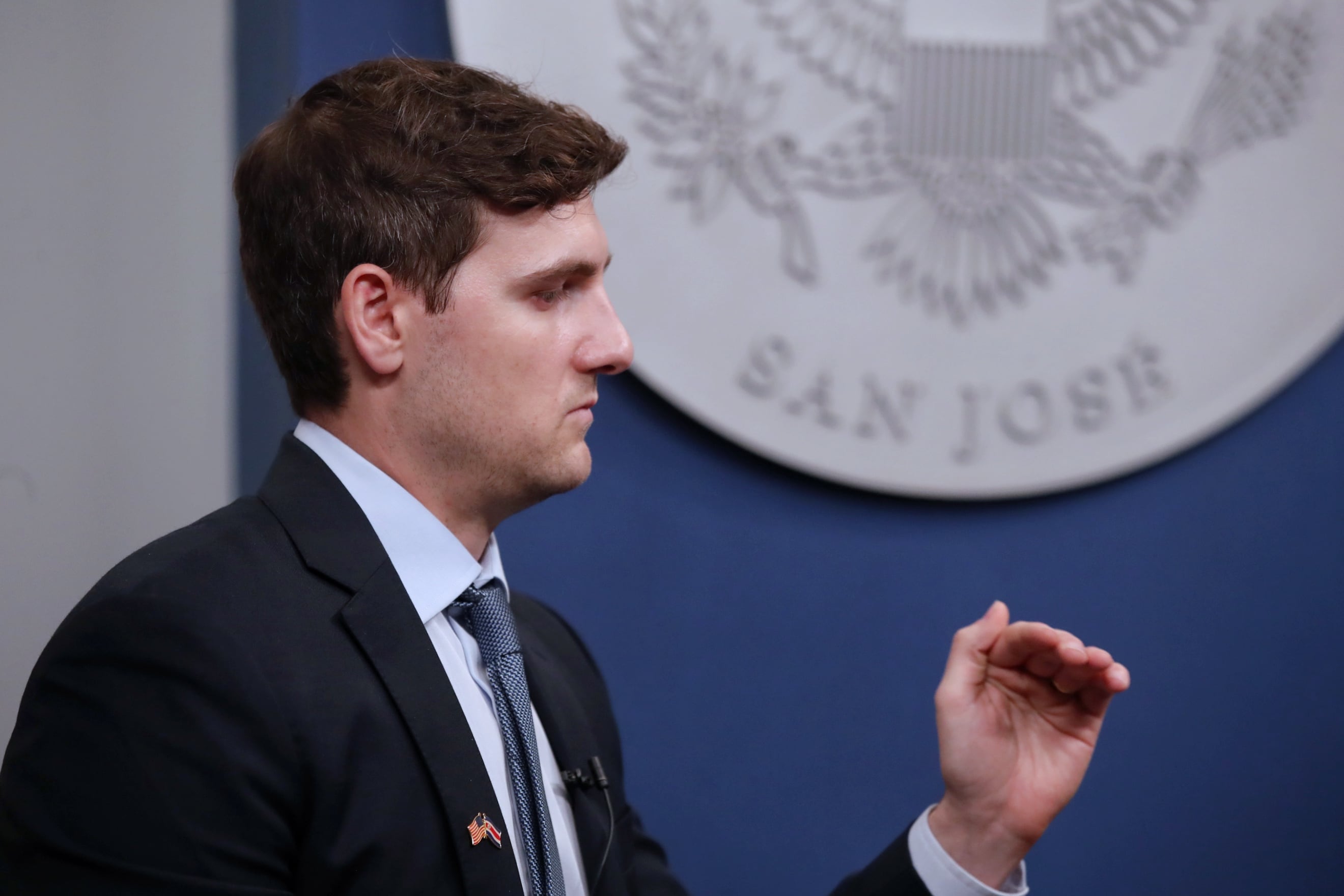 18/03/2024/ Retratos de Tabor Martinsen Vicecónsil embajada americana para nota sobre visas / foto John Durán