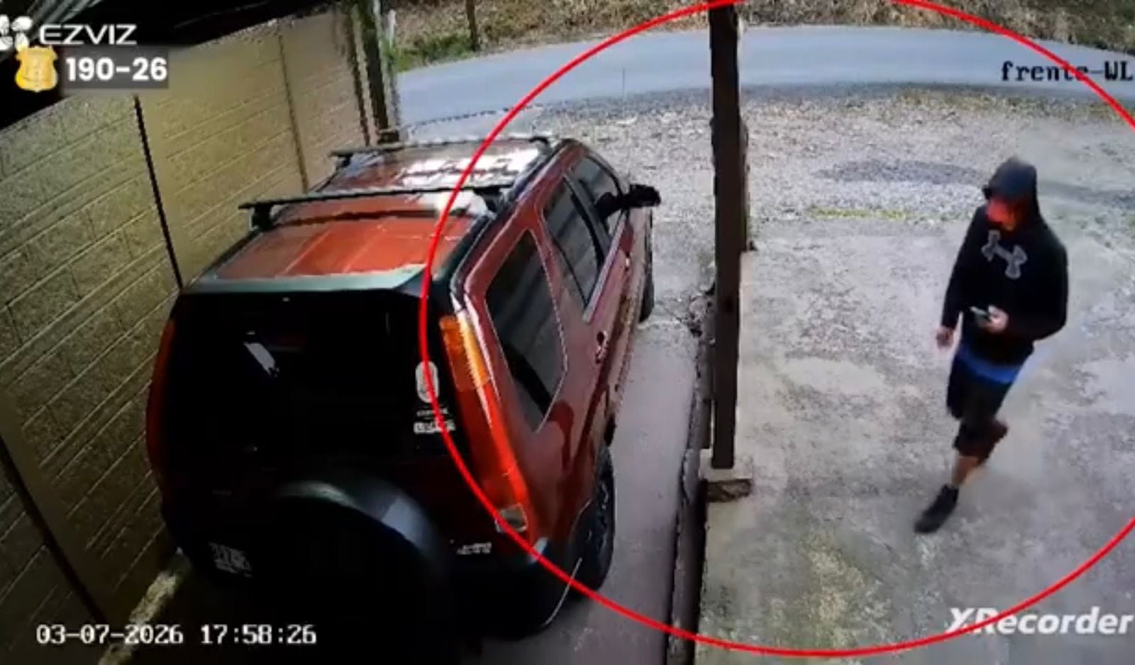 El OIJ de San Carlos busca a este sospechoso de integrar un grupo criminal, dedicado a extorsiones por créditos gota a gota.