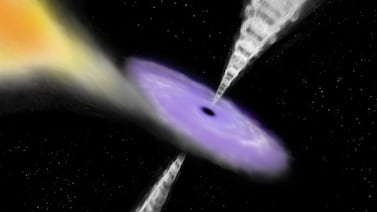 Los astrónomos detectan el ‘grito’ de una estrella destrozada por dos agujeros negros