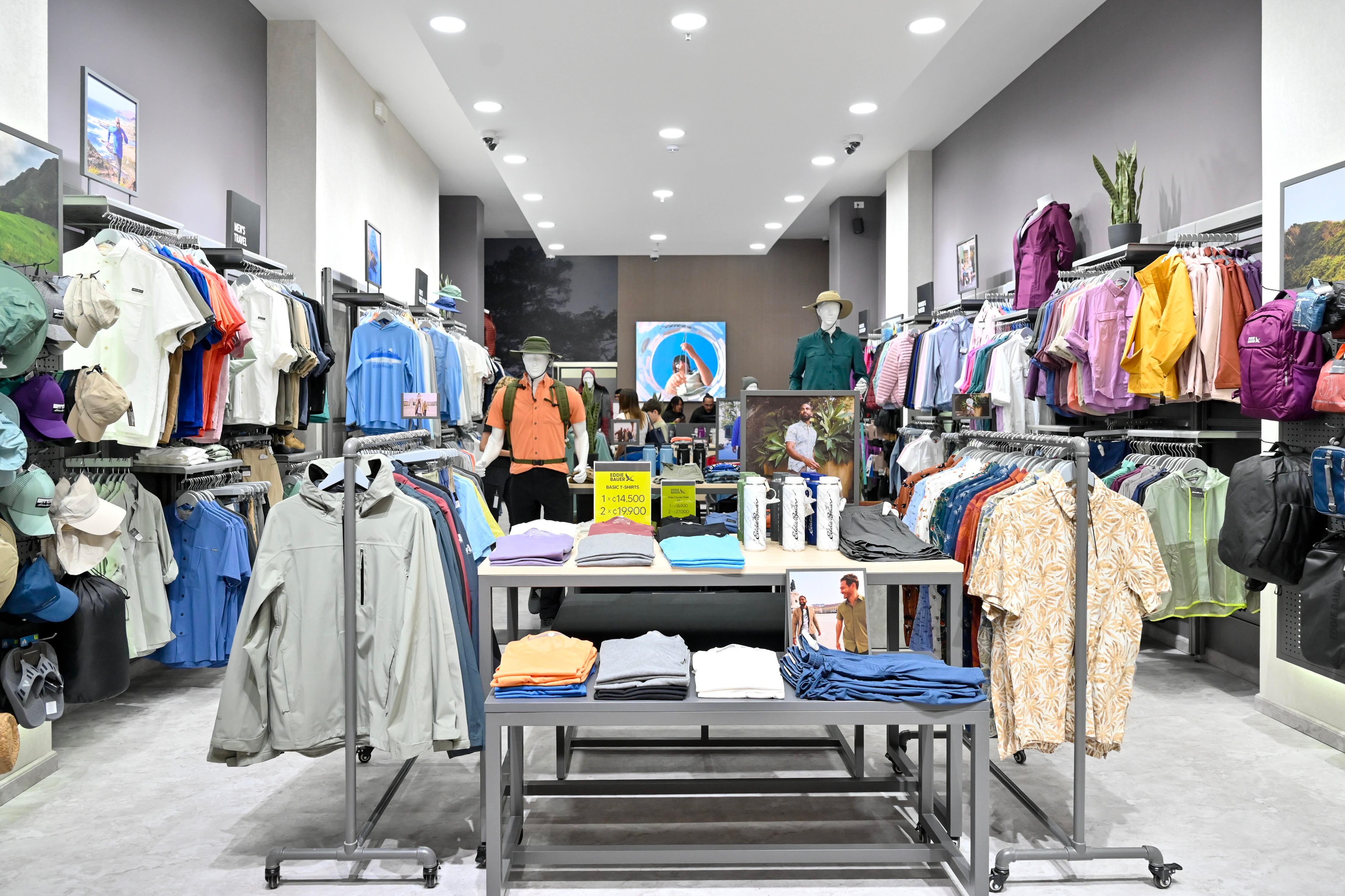 Eddie Bauer abre tienda en Multiplaza Escazú y proyecta una segunda apertura en San José durante el próximo año.