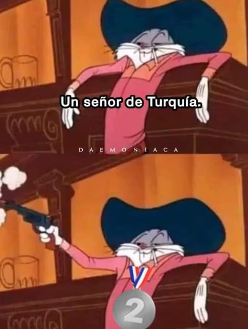 Dikec omitió el uso del equipo profesional, confiando su tiro completamente a su capacidad visual y gran temple. Foto: redes sociales