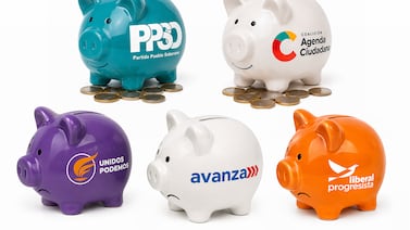 Seis personas financiaron a más de un partido político en las pasadas elecciones: en conjunto dieron poco más de ¢50 millones