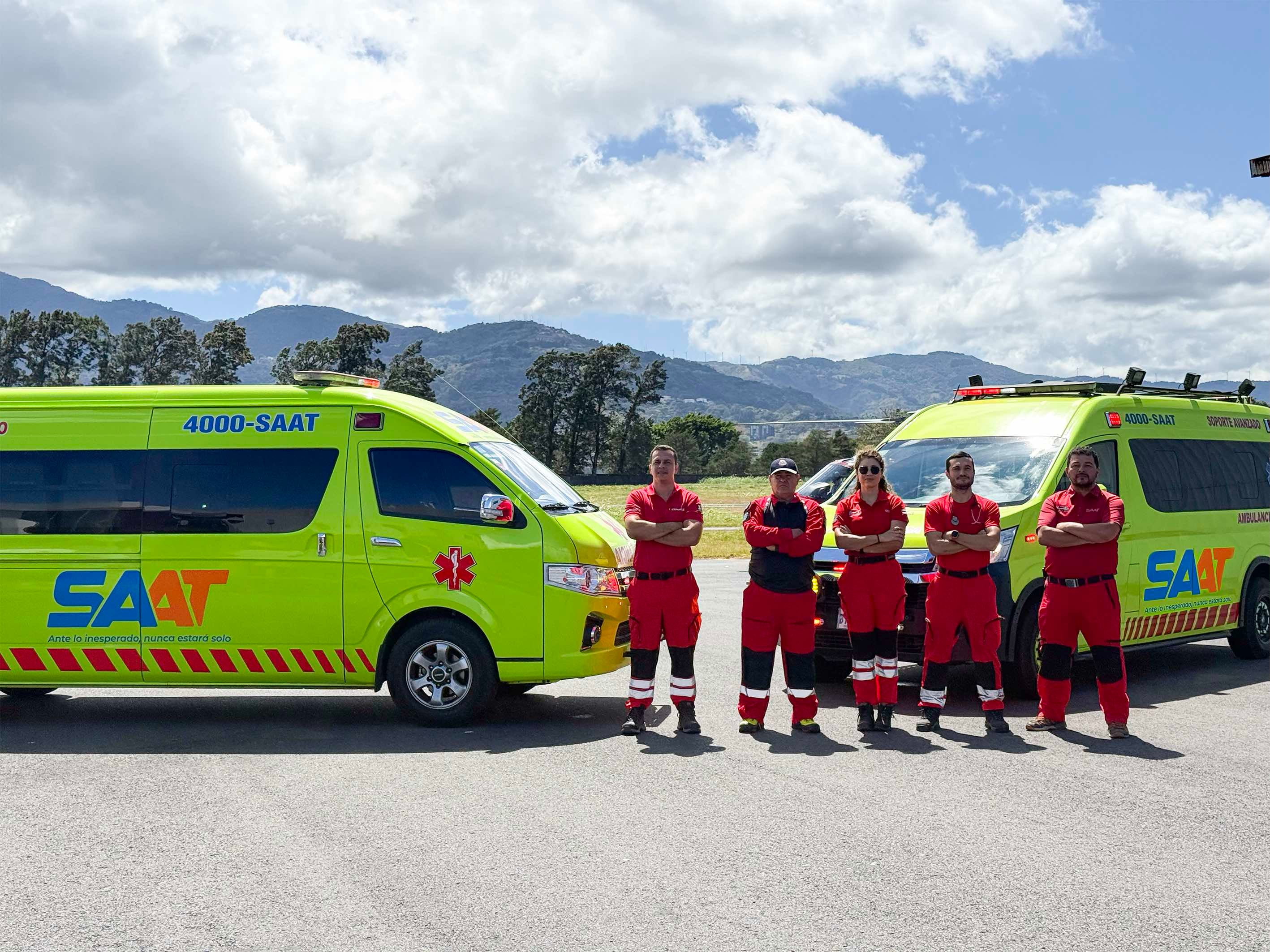 SAAT es el nuevo servicio especializado de traslado médico de Grupo Montecristo.