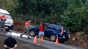 Hombre murió en accidente en Orotina pero su carro quedó intacto; OIJ explica lo que sucedió