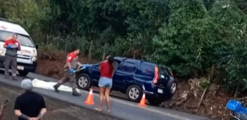 Accidente de tránsito en Orotina de un hombre fallecido.