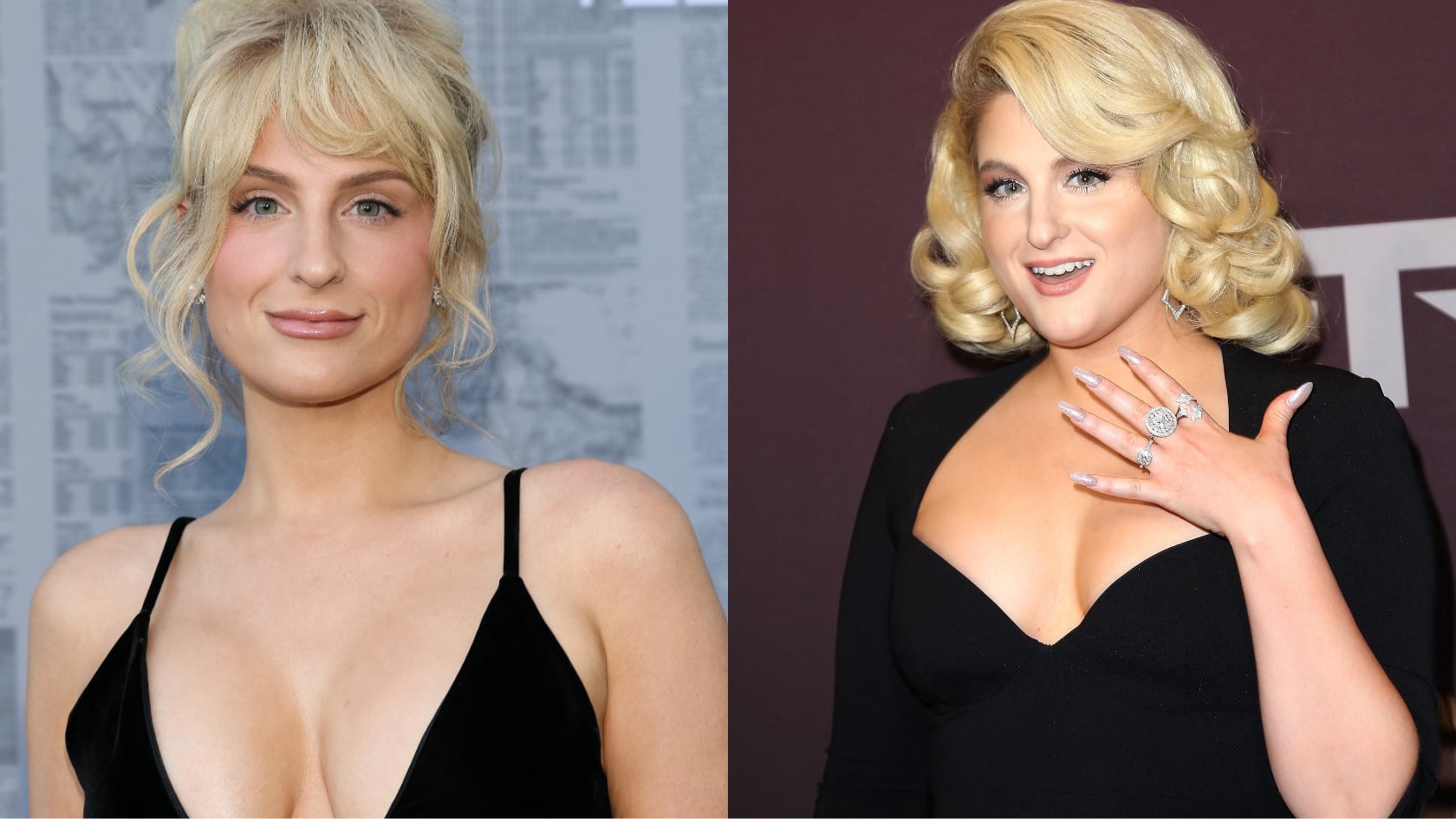Meghan Trainor asistió al estreno de ‘The Paper’ con nueva imagen y un atuendo que destacó su cambio físico reciente.