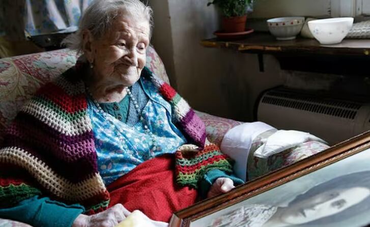 Italiana vivió 117 años