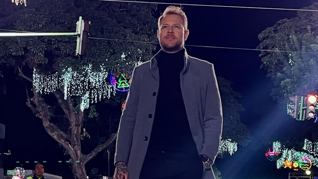 Mauricio Hoffmann, presentador de televisión.