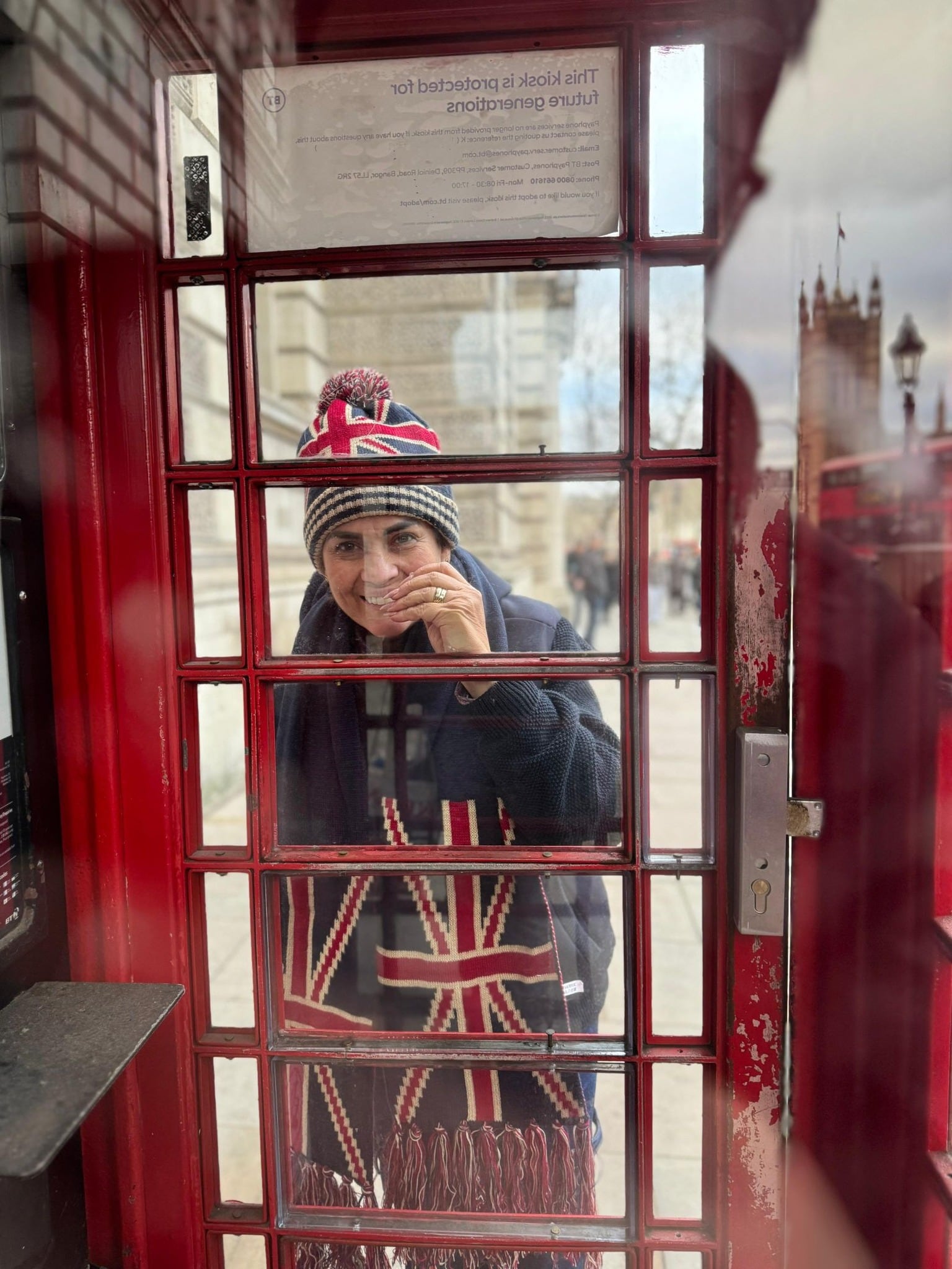 Lizeth Castro viajó a Londres junto a su hermana. La experiencia generó una reflexión personal.