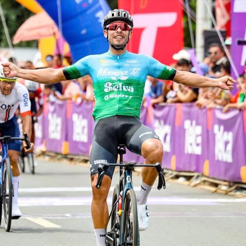 Jason Huertas
Manza Té La Selva,
Vuelta a Chiriquí, Panamá, 2025
Ganador de la tercera etapa
23 de noviembre
Cortesía: Fepaci