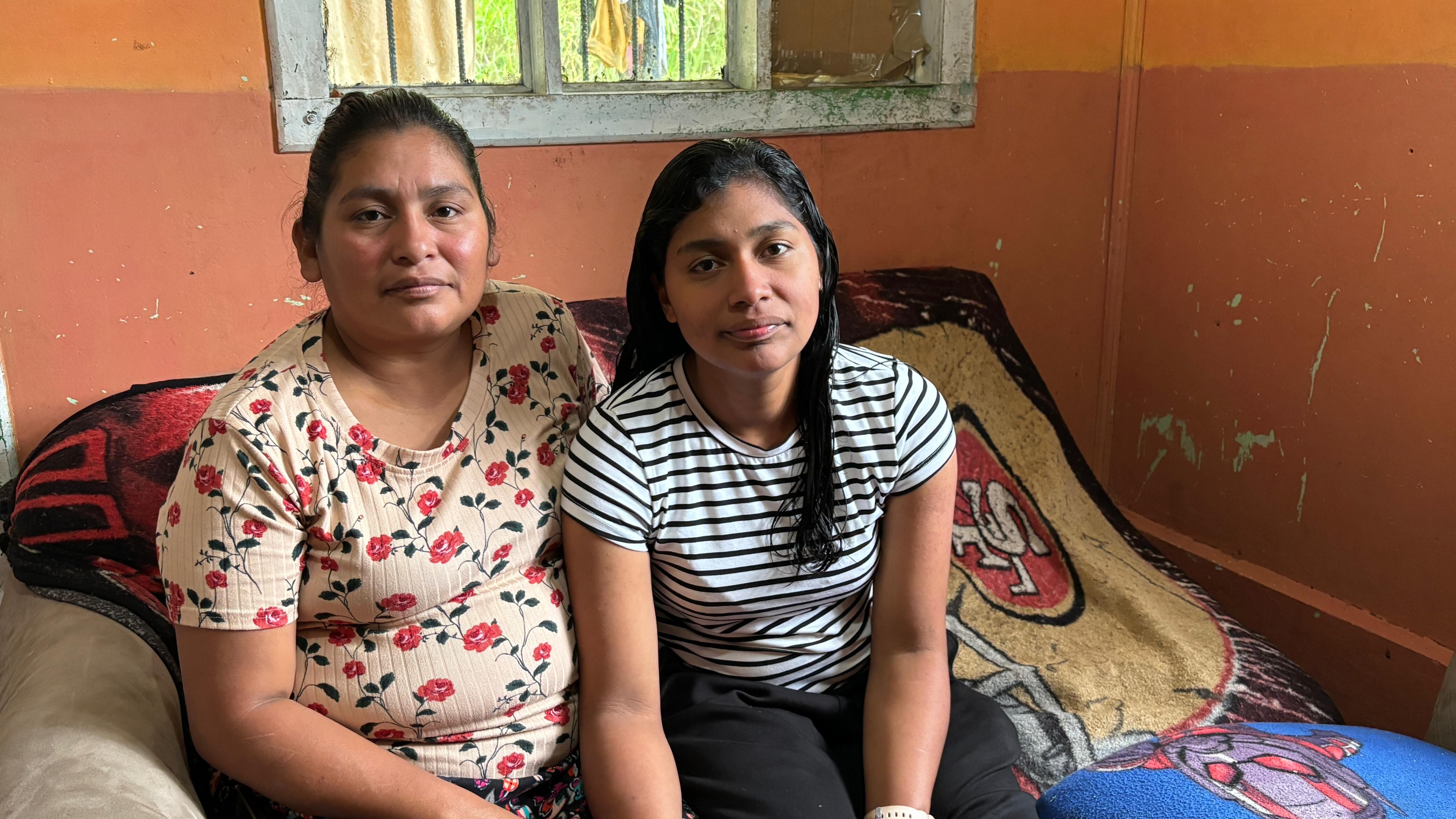 Marlene Guzmán y Meriyen Lanzas Guzmán