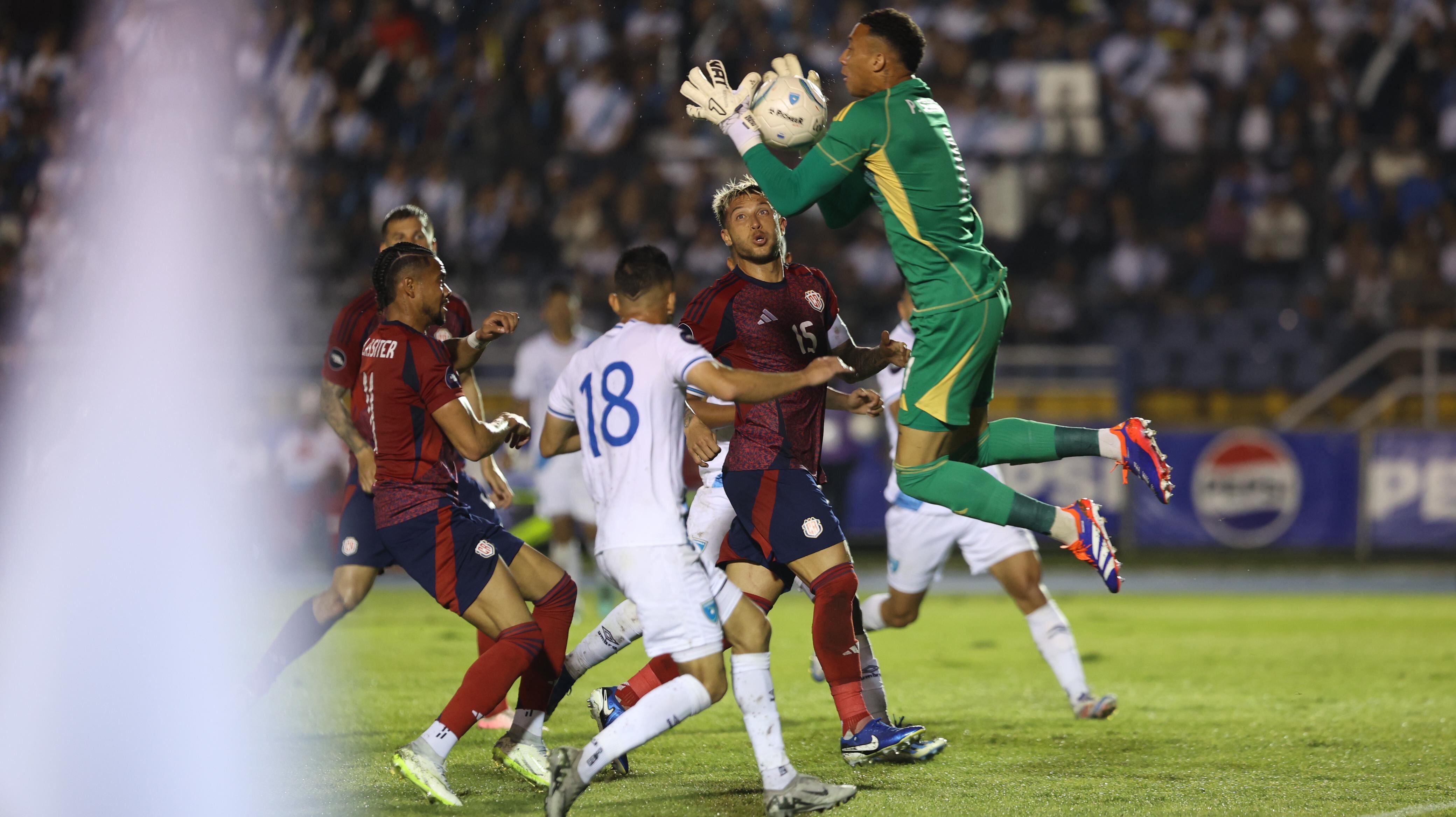 09/09/2024, Guatemala, partido de la Liga de Naciones entre Guatemala y Costa Rica.