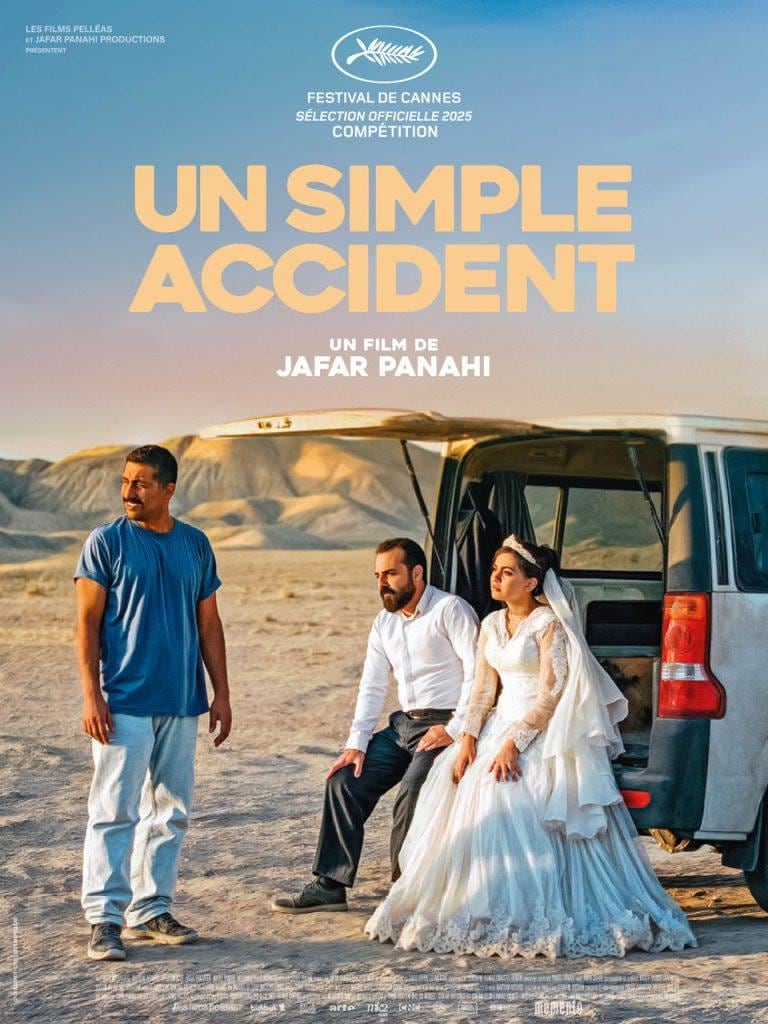 Póster de ‘Un simple accidente’, película iraní ganadora de la Palma de Oro en Cannes.