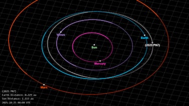 ¿La segunda Luna de la Tierra? Lo que realmente es el objeto 2025 PN7, según astrónomos