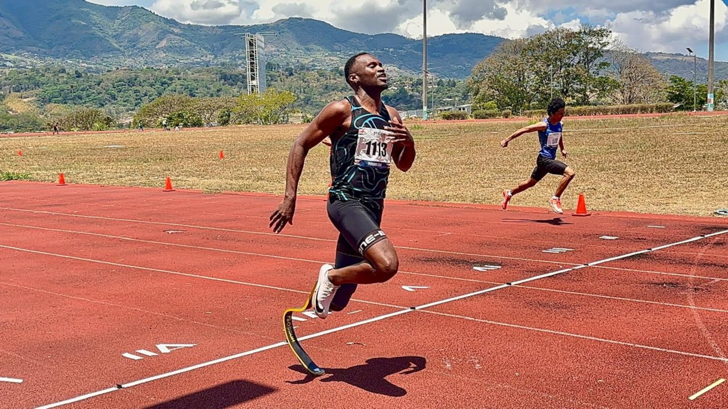 Sherman Guity corrió en casa por primera vez desde su grave accidente