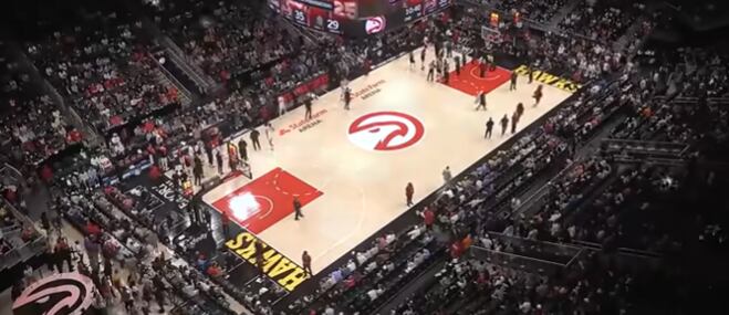 Un momento de tensión se vivió en el partido entre los Blazers de Portland y los Hawks de Atlanta.