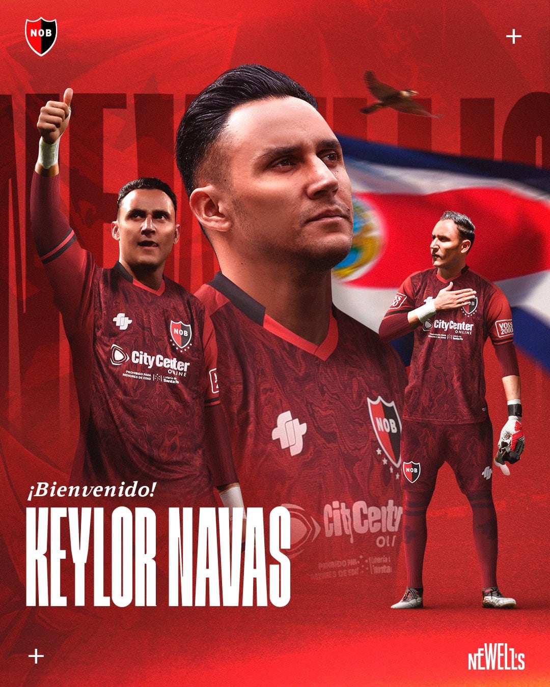 Newell's Old Boys anuncia con bombos y platillos lo anunciado por 'La Nación': Keylor Navas jugará en ese club.