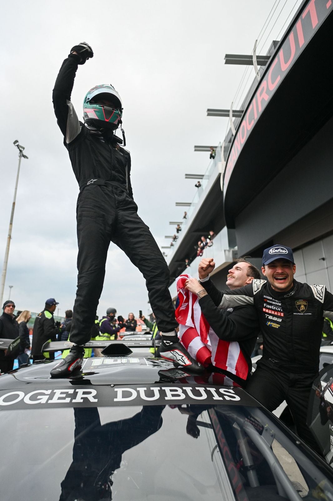 Danny Formal
Campeón mundial de la categoría Lamborghini Súper Trofeo, junto a Hampus Ericsson, con Wayne Taylor Racing, en Misano, Italia
9 de noviembre del 2025
Cortesía: Donald Formal