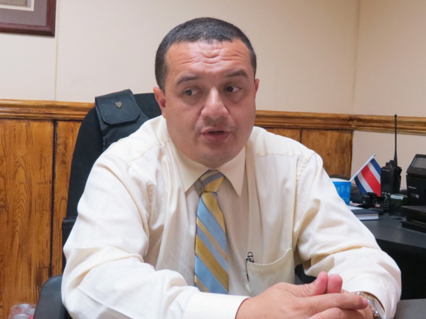 Gerald Campos, jefe policial de San Carlos, nombrado subdirector del ...