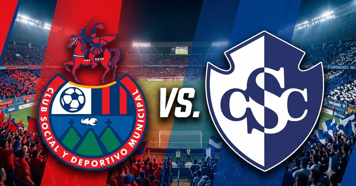 Cartaginés se estrena de visita en la Copa Centroamericana de Concacaf y lo hace ante el Municipal de Guatemala.