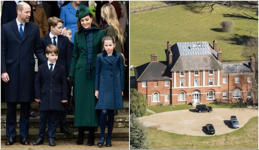 La familia de William y Kate vivirá en Forest Lodge, una mansión con alquiler mensual de £30.000. Su mudanza marca un cambio importante.