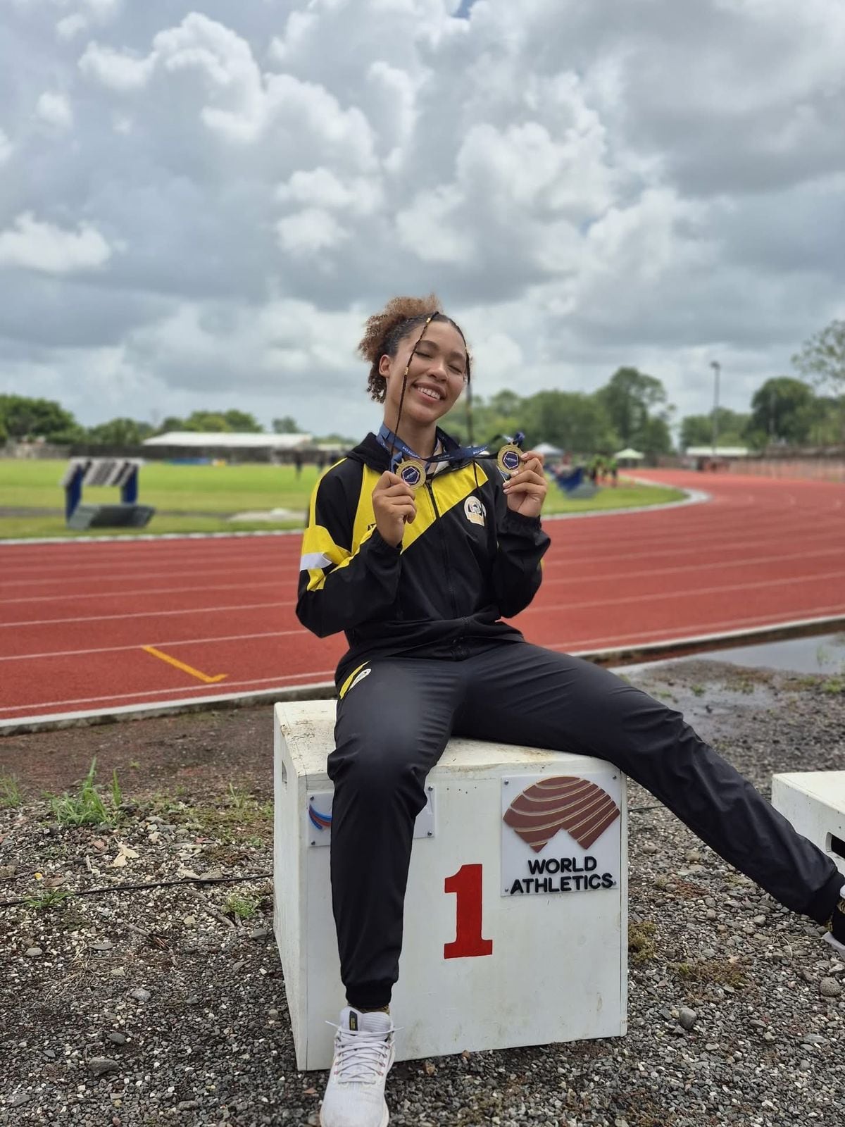 Kaylin Myrie, atleta de Costa Rica