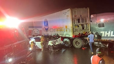 Accidente en rotonda de ruta 32 deja un hombre fallecido en Limón