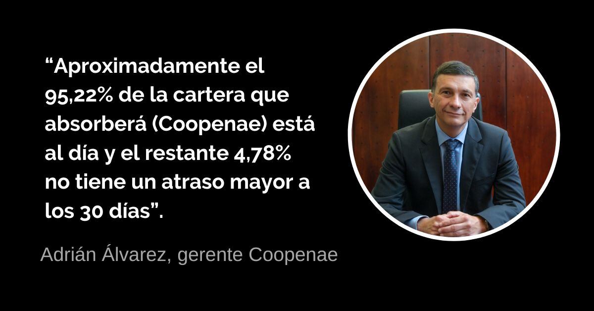 Adrián Álvarez, gerente de Coopenae.