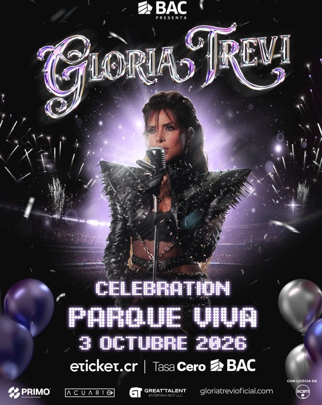 Gloria Trevi en Costa Rica