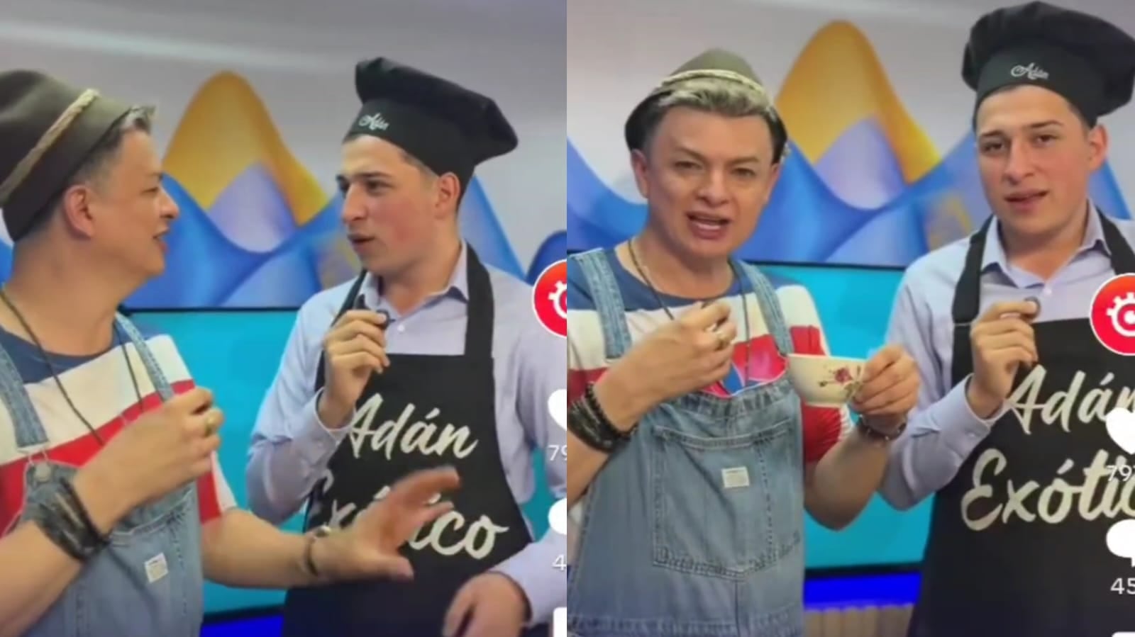 Adán Chinchilla Adán Exótico Teletica Pelando el ojo