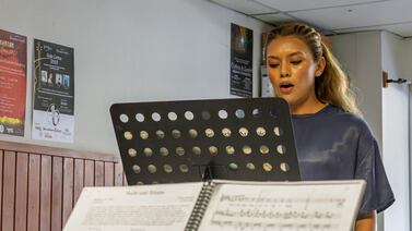 Noelia Vargas encontró en el canto lírico un aliado para su carrera deportiva