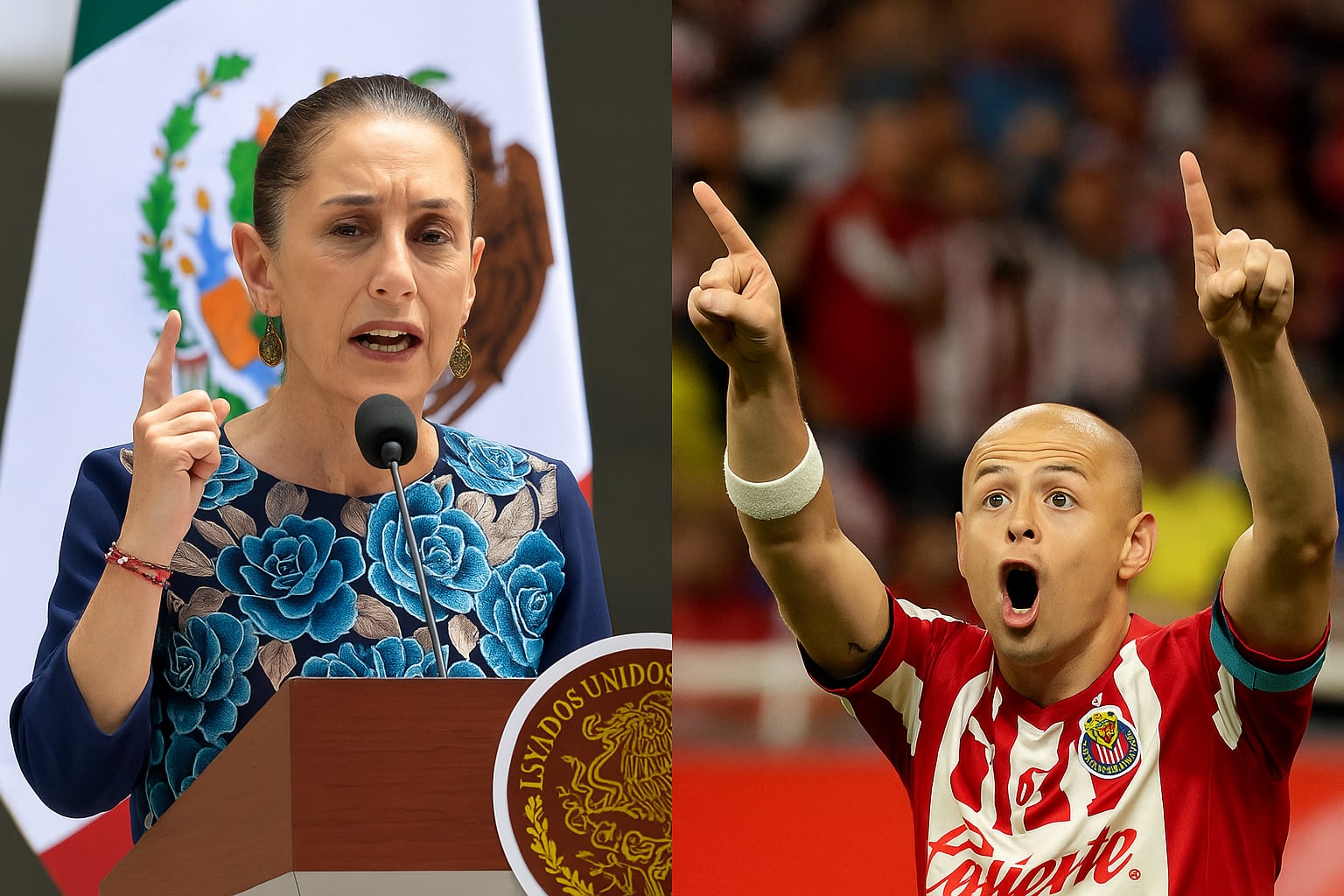 Claudia Sheinbaum criticó comentarios de Javier 'Chicharito' Hernández por considerarlos machistas.
