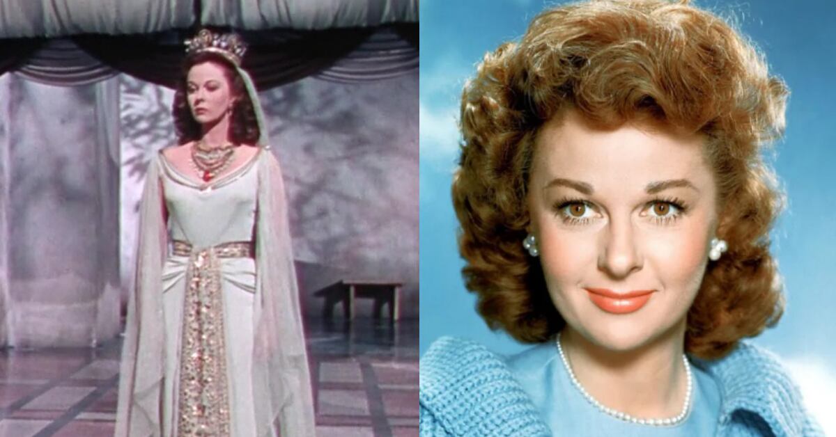 Susan Hayward protagonizó 'David y Betsabé' (1951), uno de sus papeles más recordados en el cine bíblico. Ganó el Óscar en 1958.