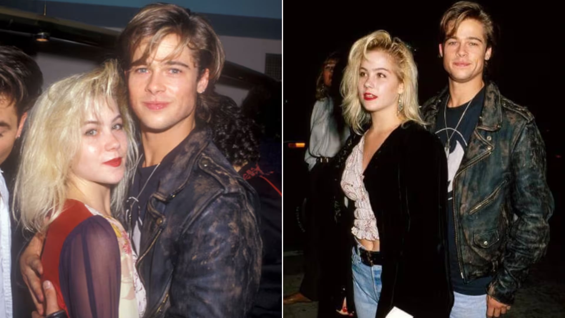 Christina Applegate dejó a Brad Pitt por Sebastian Bach en los MTV Awards, creando una de las anécdotas más recordadas de Hollywood.