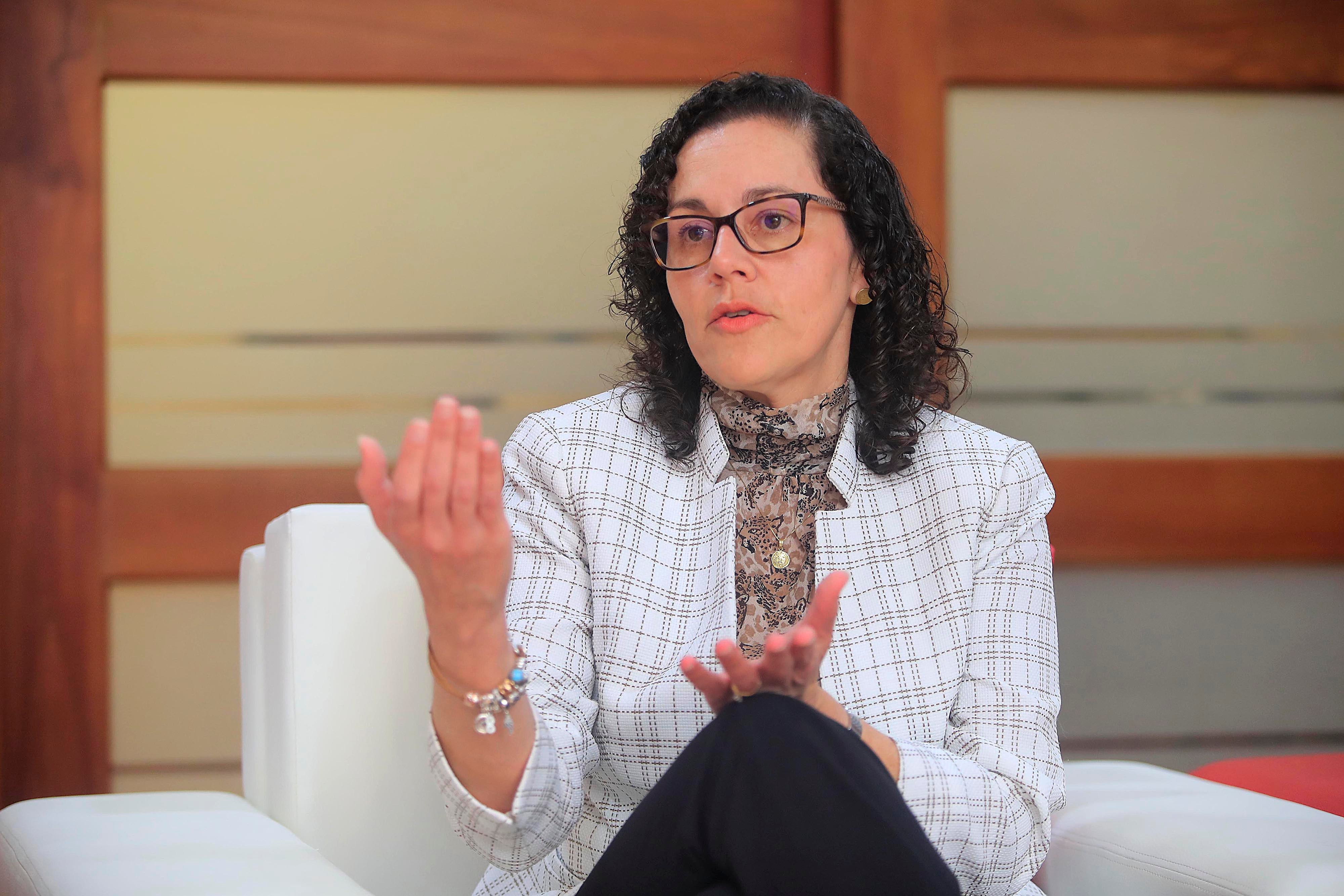 26/09/2023 San José. Hazel Valverde, gerente general del Banco Central (BCCR).