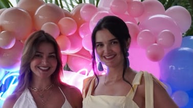 Natalia Álvarez ya sabe el sexo de su bebé y su hermana Shirley ya lo llama por su nombre